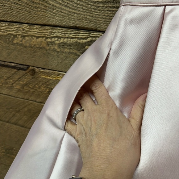 Alyce Paris - 3764 V Neckline Mikado Fit and Flare Cocktail Dress Size 6 - Picture 6 of 8